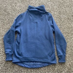 Athleta Slate Blue Turtleneck Sweater